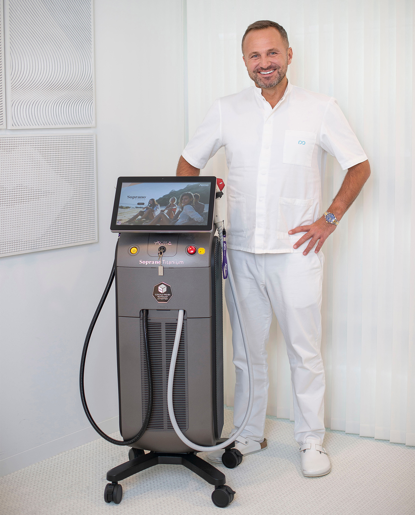 Alma Soprano Titanium - Lasersko uklanjanje dlačica